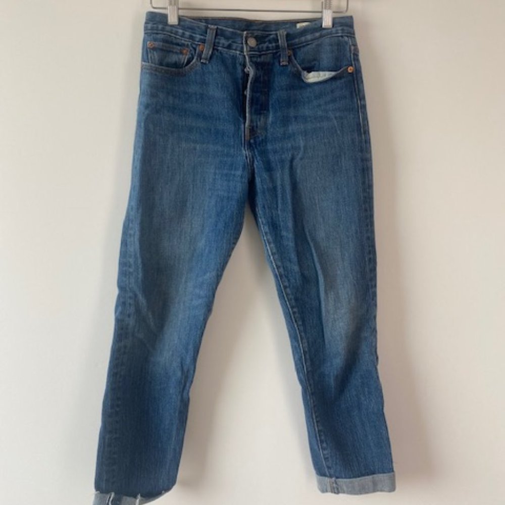 Levi's white oak collection denim